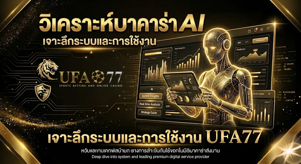 AI วิเคราะห์บาคาร่า UFA77